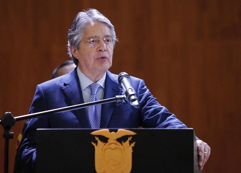 El presidente Guillermo Lasso en una imagen de archivo.