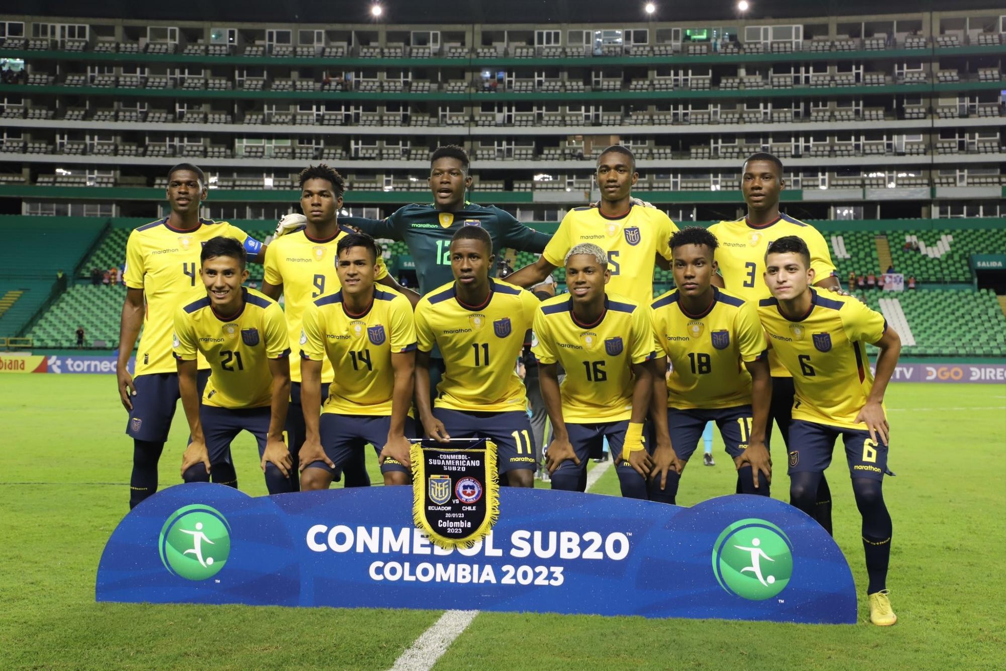 La selección de Ecuador sub 20 clasificó al Mundial en febrero pasado. (FOTO: Conmebol)