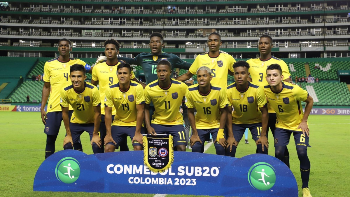 La selección de Ecuador sub 20 clasificó al Mundial en febrero pasado. (FOTO: Conmebol)