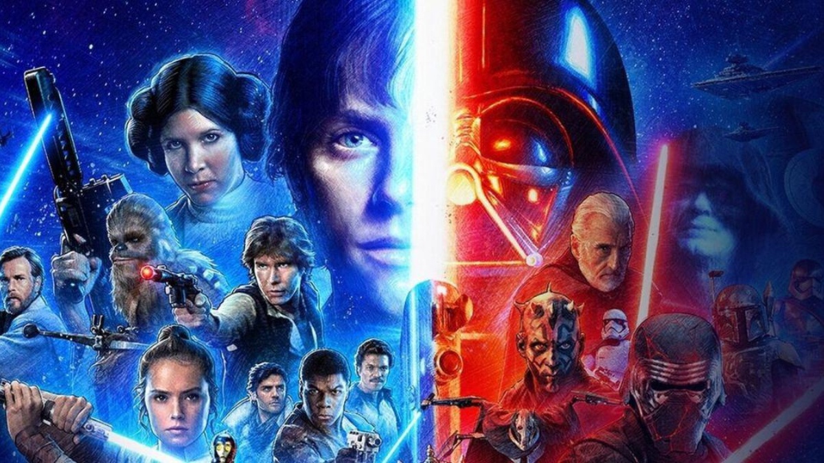 Banner de Star Wars en una imagen de archivo. (REDES SOCIALES)