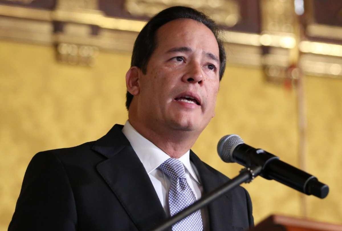 Henry Cucalón desde el Palacio de Carondelet. (Flickr Asamblea)