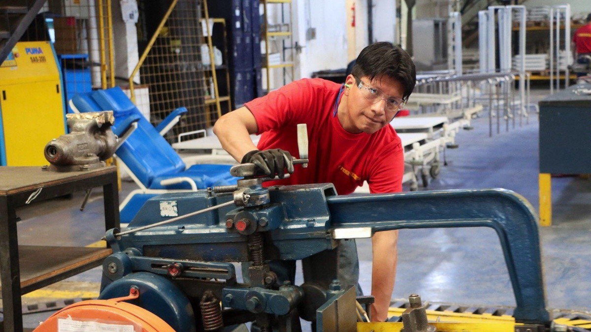 Imagen referencial de una planta industrial. (Ministerio de Producción)