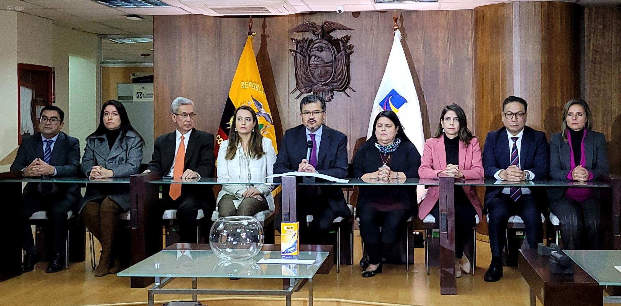 Magistrados de la Corte Constitucional. (Foto: API.)