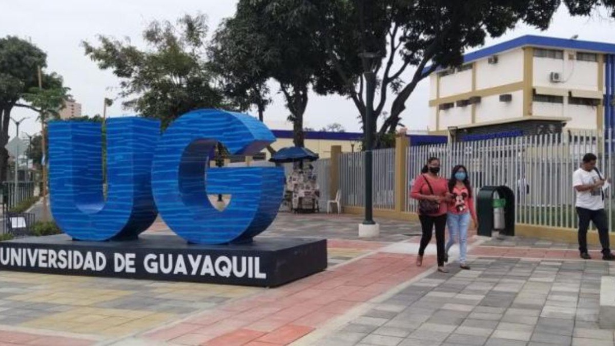 Universidad de Guayaquil. (ARCHIVO ECUAVISA)
