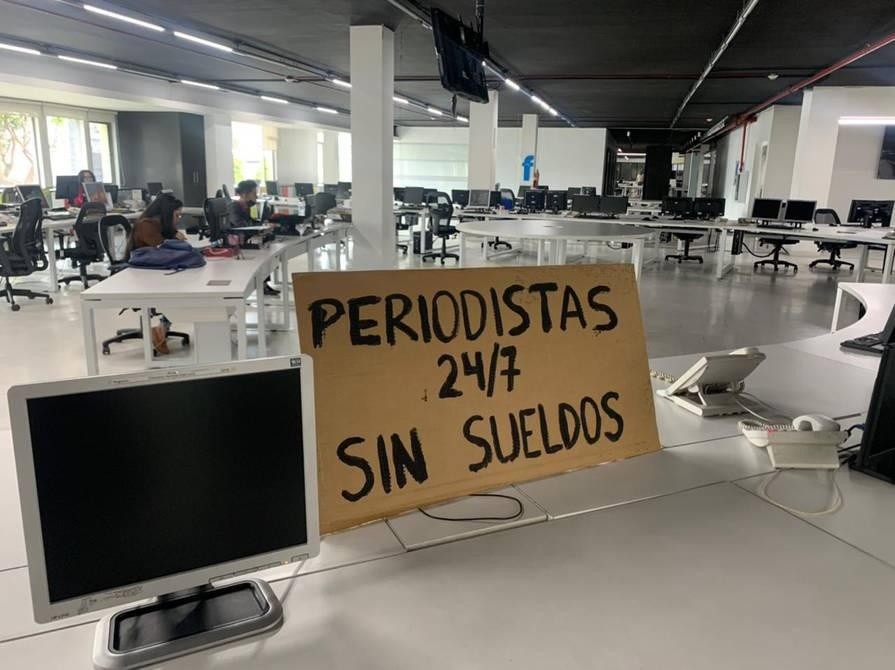 Los periodistas de diario El Comercio no han recibido sus salarios en los últimos cuatro meses. (Internet)