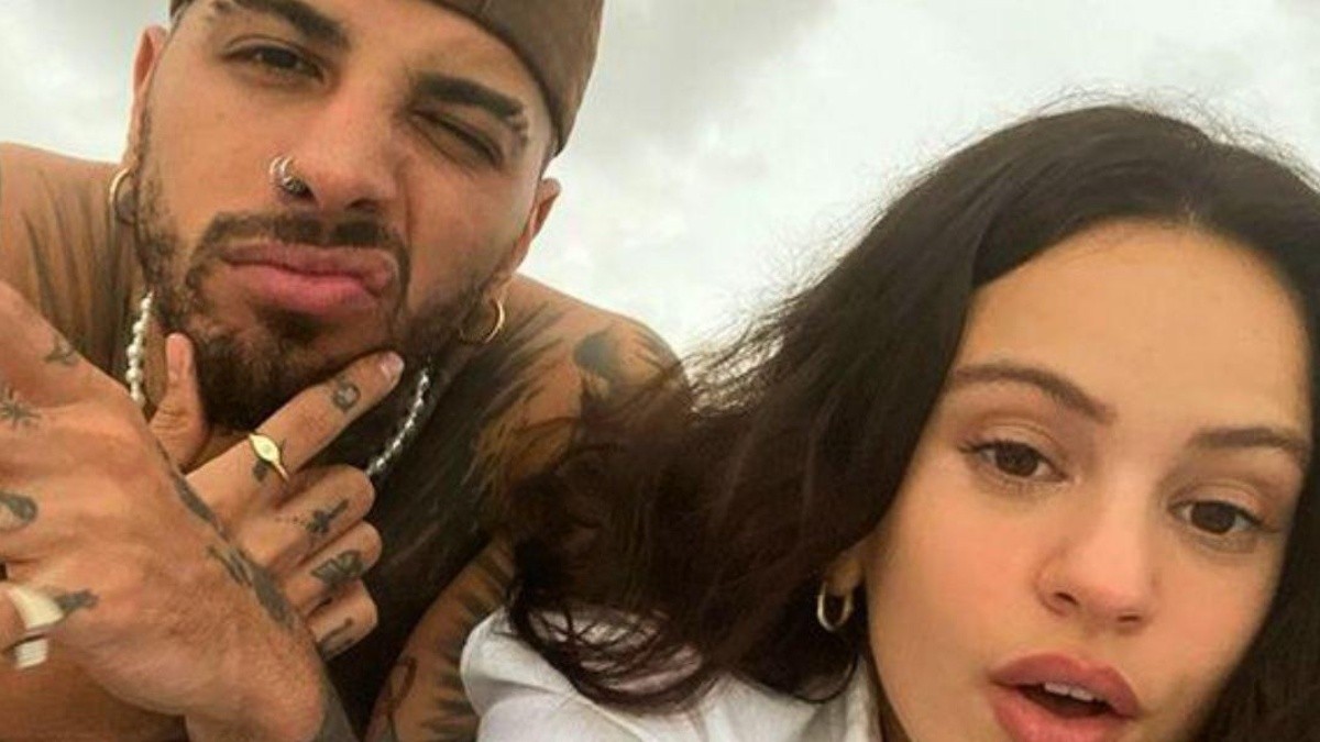 Rosalía y Rauw Alejandro en una imagen de archivo. (REDES SOCIALES)