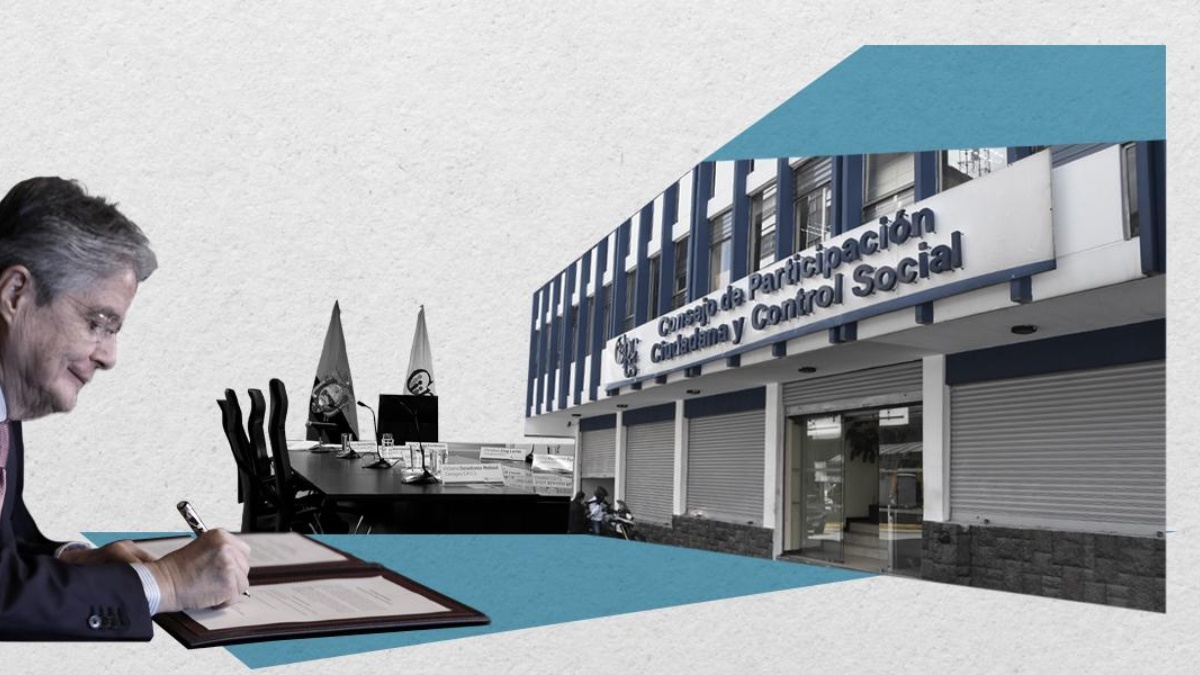 Lasso retira la sede del Consejo de Participación Ciudadana en Quito. (Jhosué Vite)