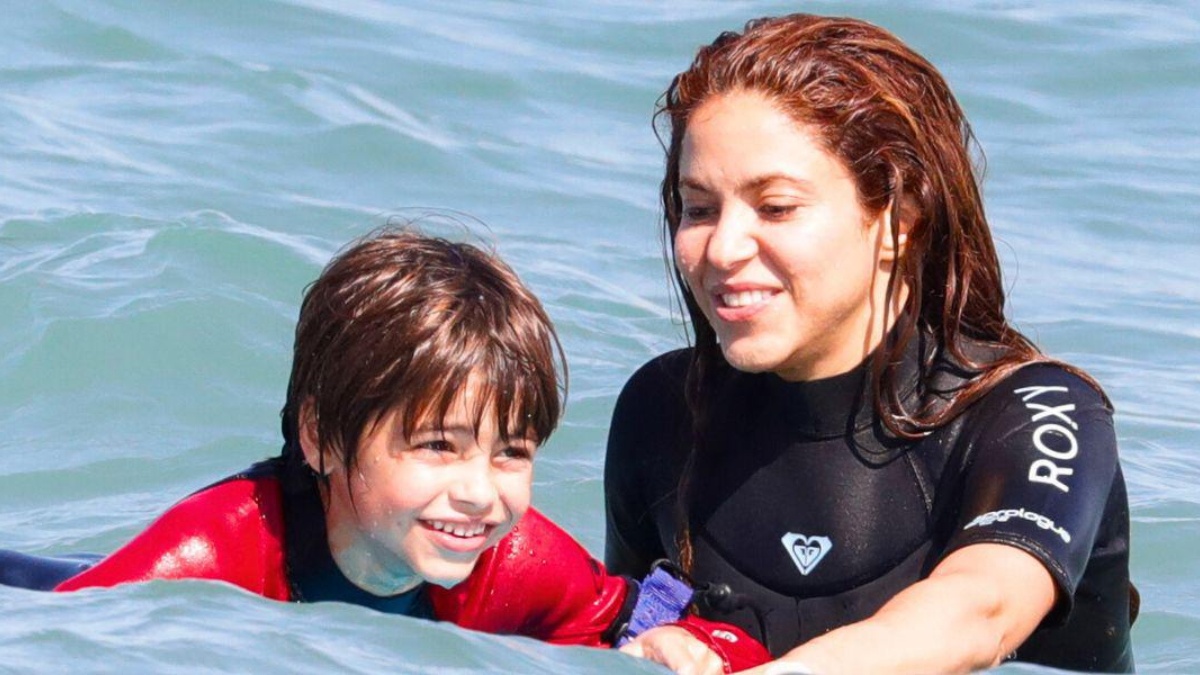 Imagen de archivo de Milan y Shakira. (REDES SOCIALES)