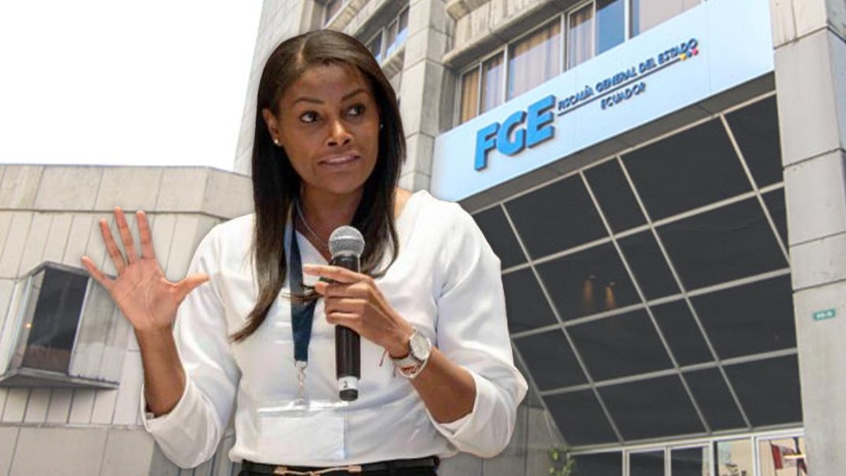 Diana Salazar, fiscal general del Estado, en Ecuador. (Portada: Ecuavisa.)