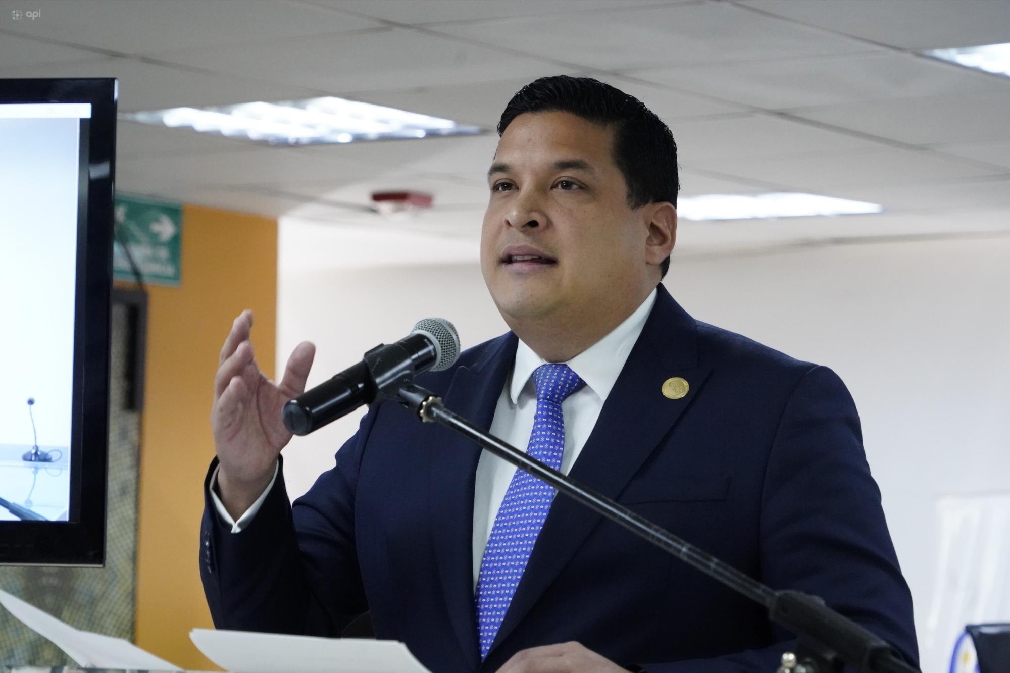 Alembert Vera presidente del CPCCS. (API)