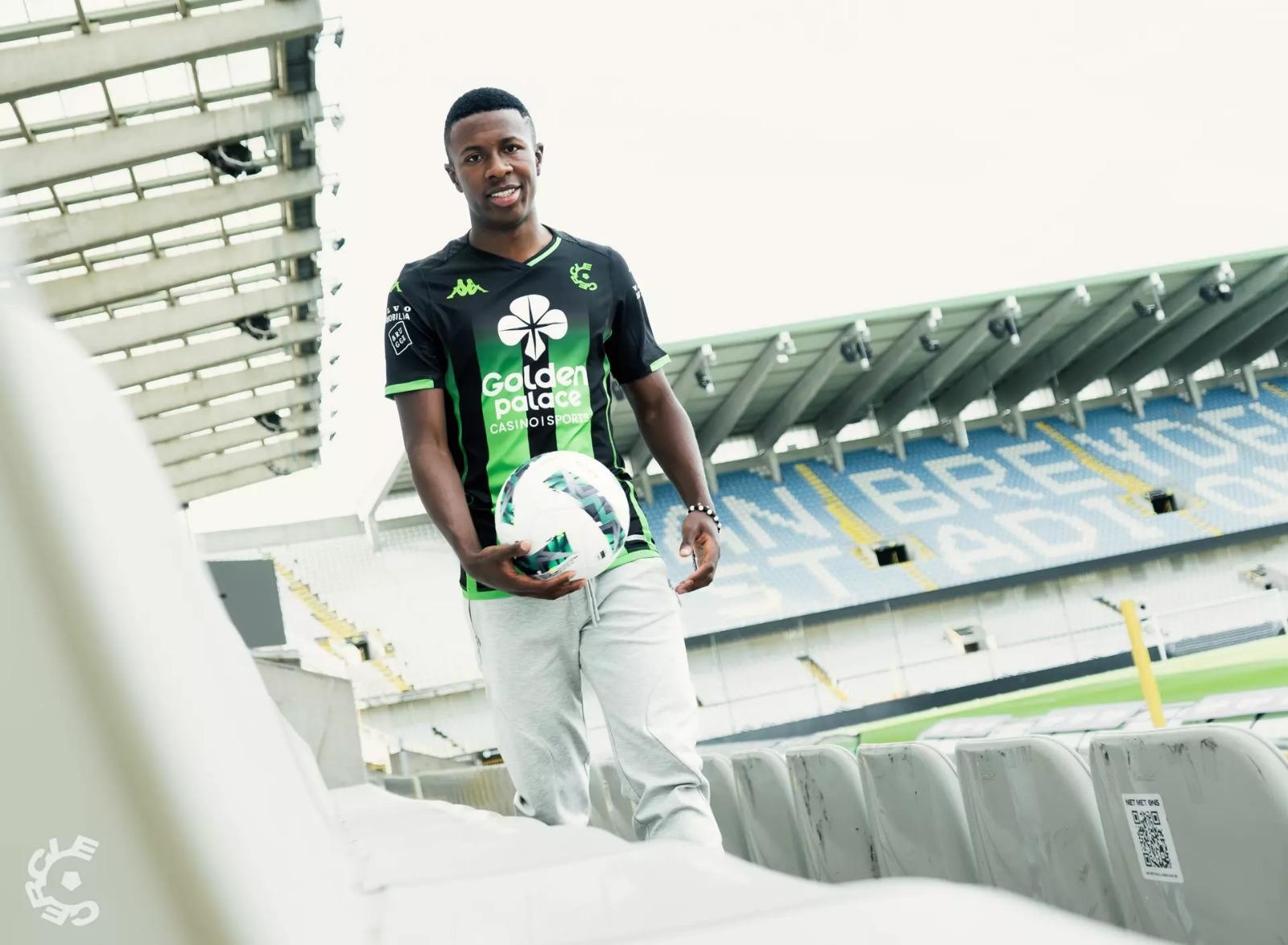 Alan Minda, con la camiseta del Cercle Brugge. (CERCLE BRUGGE)