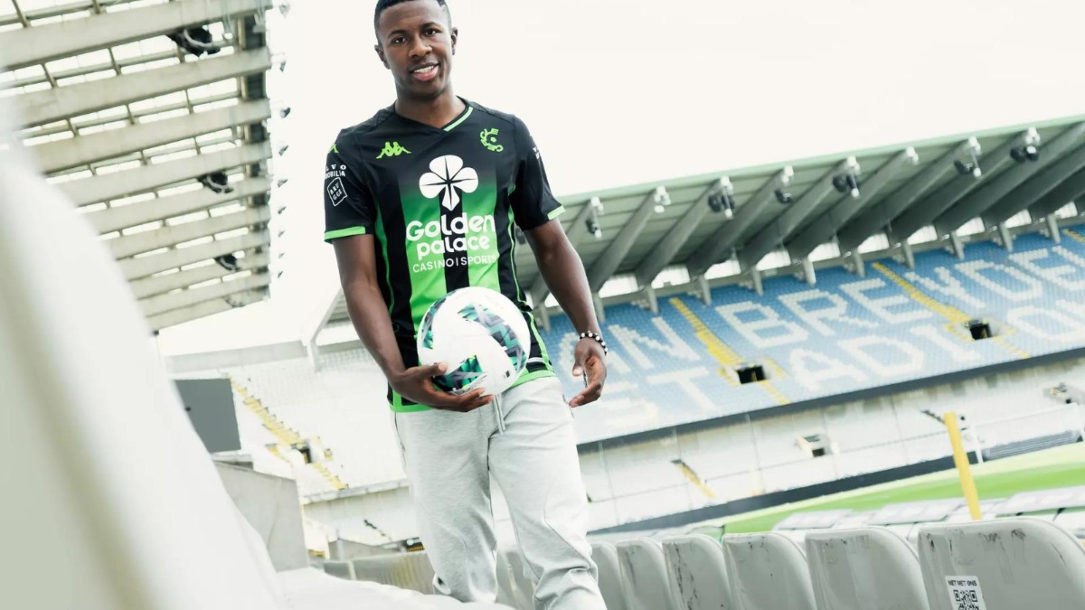 Alan Minda, con la camiseta del Cercle Brugge. (CERCLE BRUGGE)