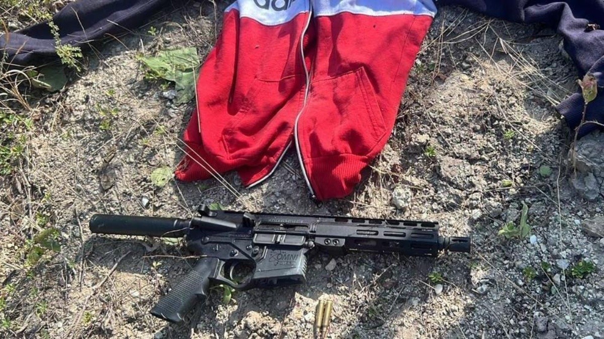 Indicios encontrados en manos del posible asesino del Alcalde de Manta. (Fiscalía)