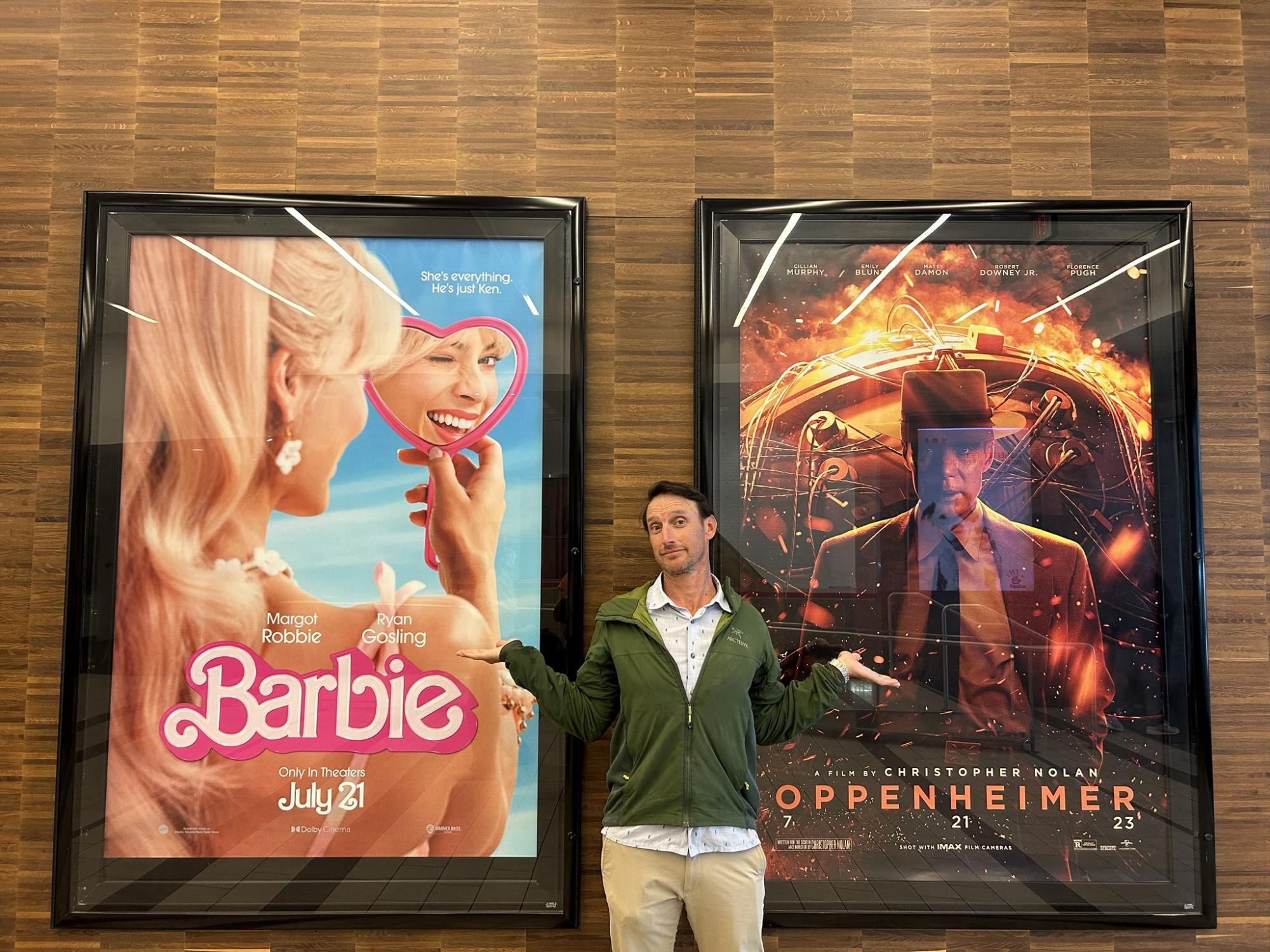 Charles Oppenheimer, nieto de Robert Oppenheimer. (Foto: Twitter @choppen5)