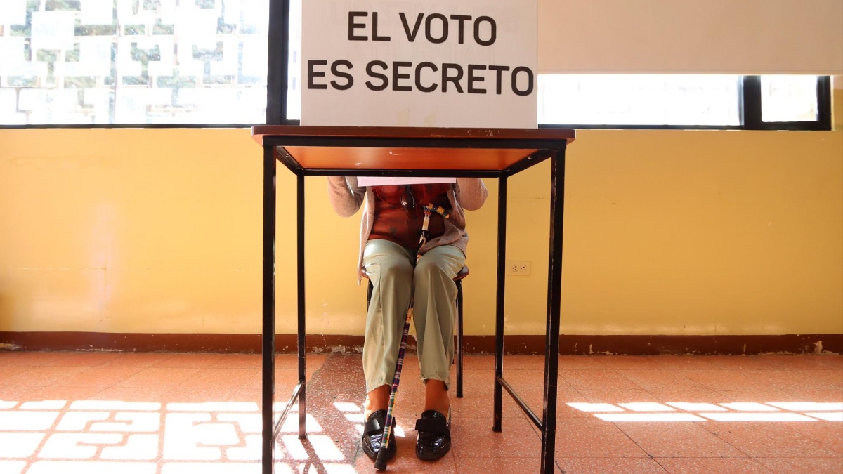 El silencio electoral rige 48 horas antes de los comicios y hasta el fin de los mismos. (Foto: CNE)