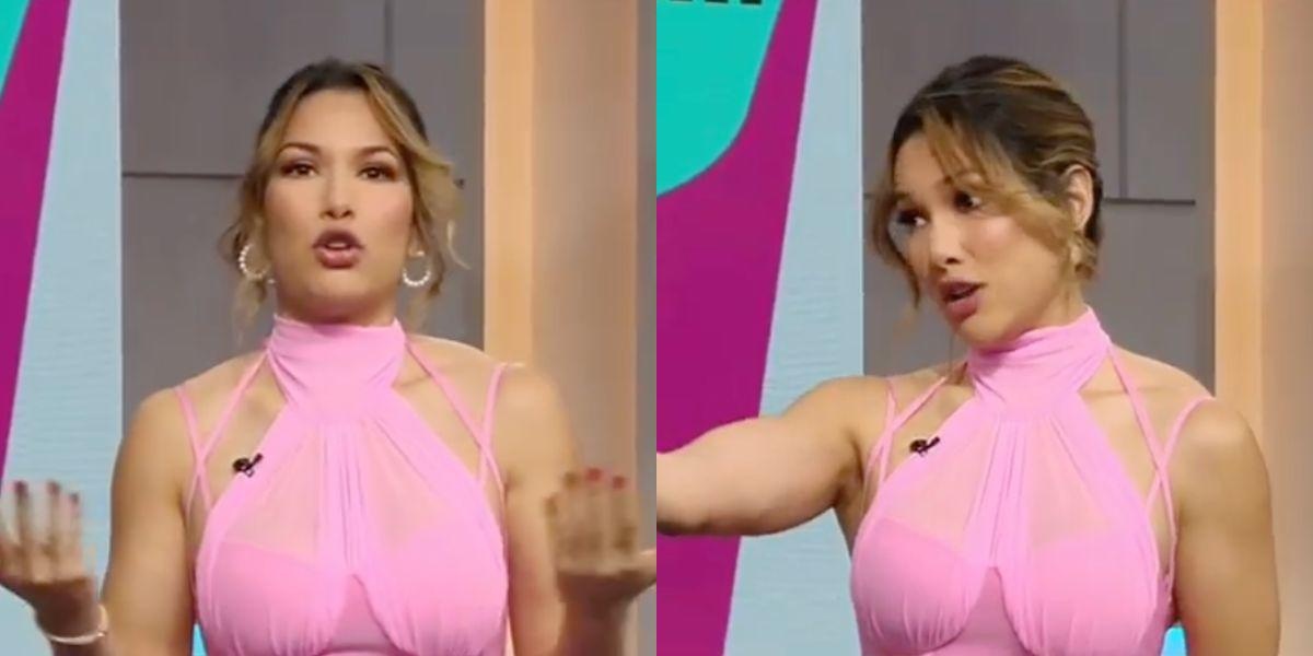 Imagen de archivo de Alejandra Jaramillo, expresentadora de En Contacto de Ecuavisa. En la actualidad, La Caramelo reside junto a su familia en Estados Unidos. (RRSS)