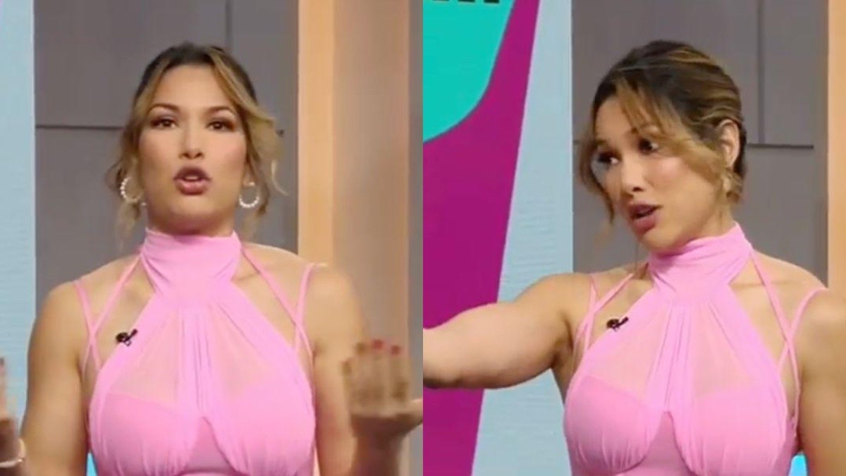 Imagen de archivo de Alejandra Jaramillo, expresentadora de En Contacto de Ecuavisa. En la actualidad, La Caramelo reside junto a su familia en Estados Unidos. (RRSS)