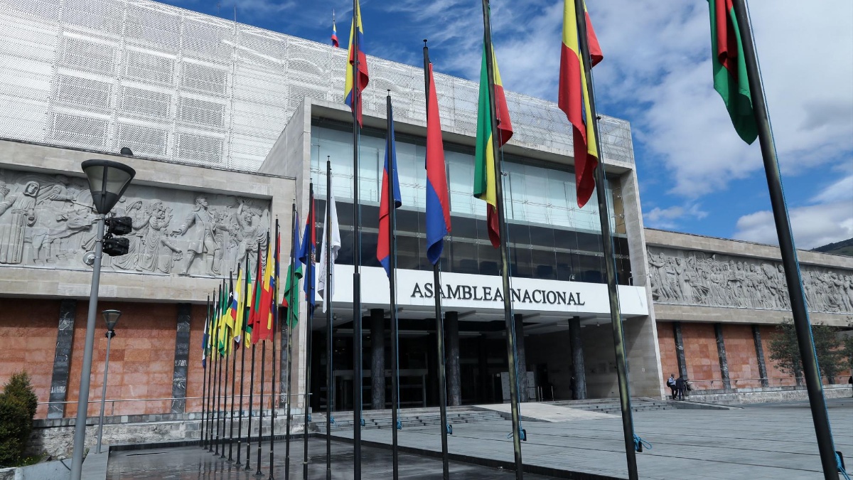 Fachada del Palacio Legislativo. (Foto: Asamblea Nacional)