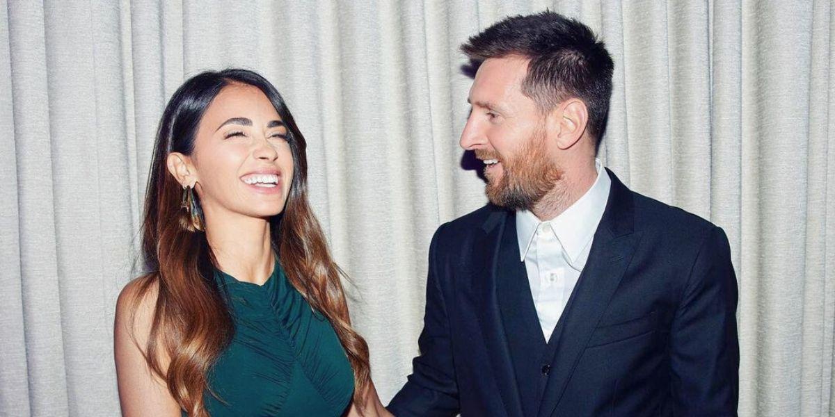 Antonela Roccuzzo y Lionel Messi en una imagen de archivo. Antonela Roccuzzo es una influencer y modelo argentina de las redes sociales. Firmó su primer contrato como modelo en el 2016. Se casó con Lionel Messi en el 2017. (RRSS)