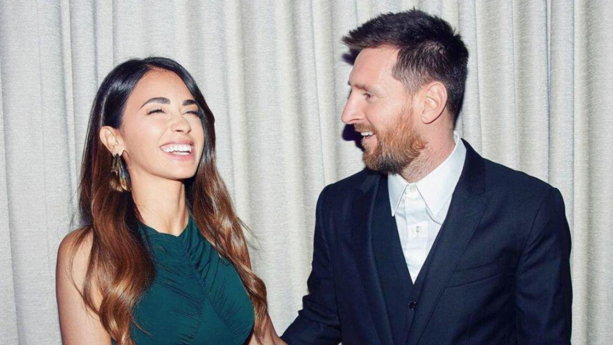 Antonela Roccuzzo y Lionel Messi en una imagen de archivo. Antonela Roccuzzo es una influencer y modelo argentina de las redes sociales. Firmó su primer contrato como modelo en el 2016. Se casó con Lionel Messi en el 2017. (RRSS)