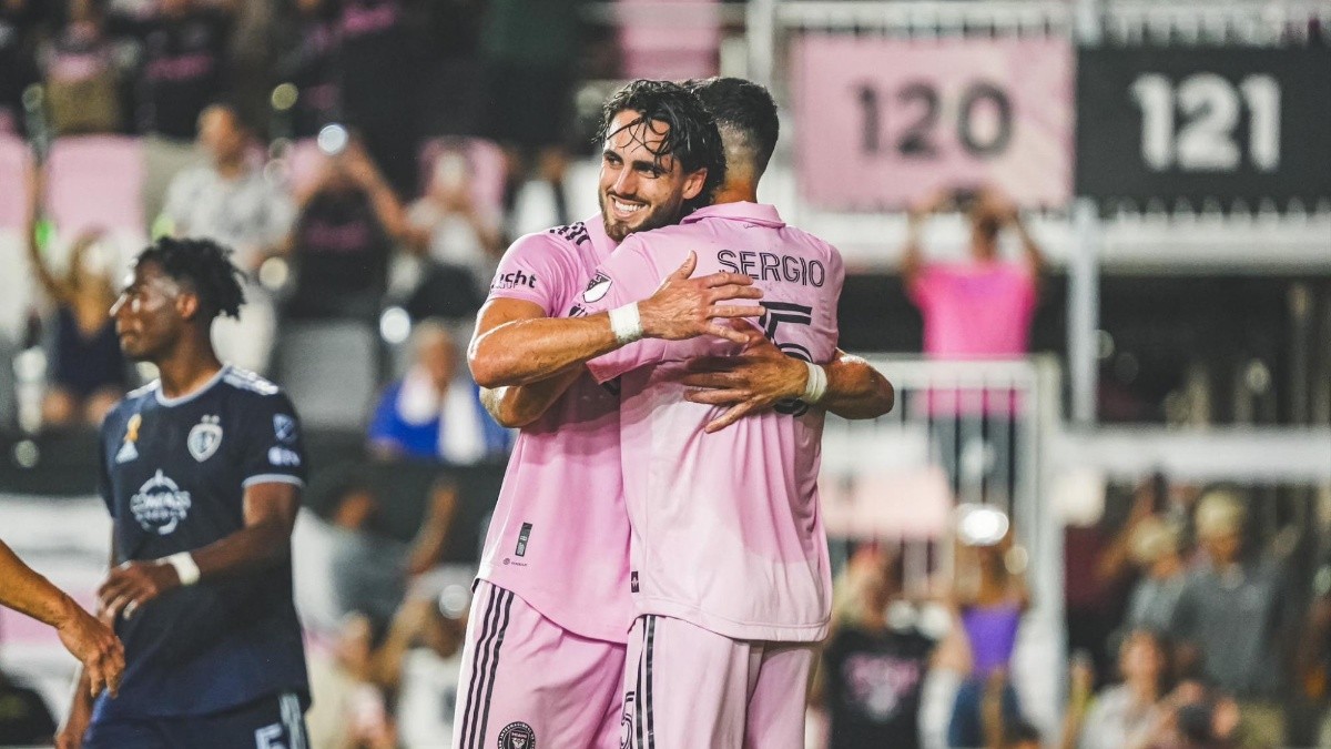 Leonardo Campana, delantero ecuatoriano del Inter Miami, anotó dos goles ante Kansas City.