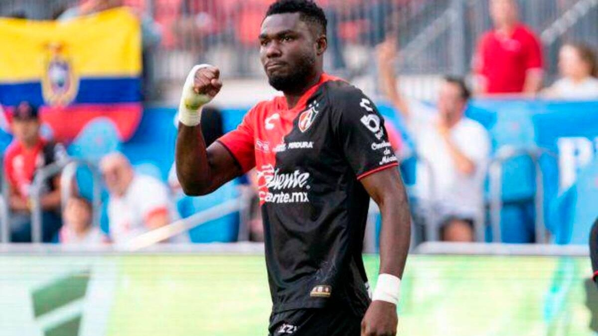 Jordy Caciedo, delantero ecuatoriano. (ARCHIVO)