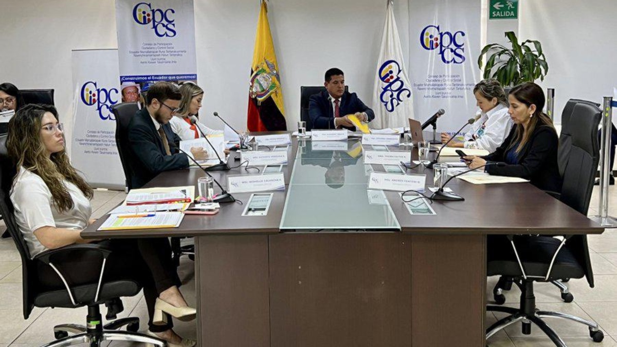 Pleno del CPCCS. (Foto: CPCCS)