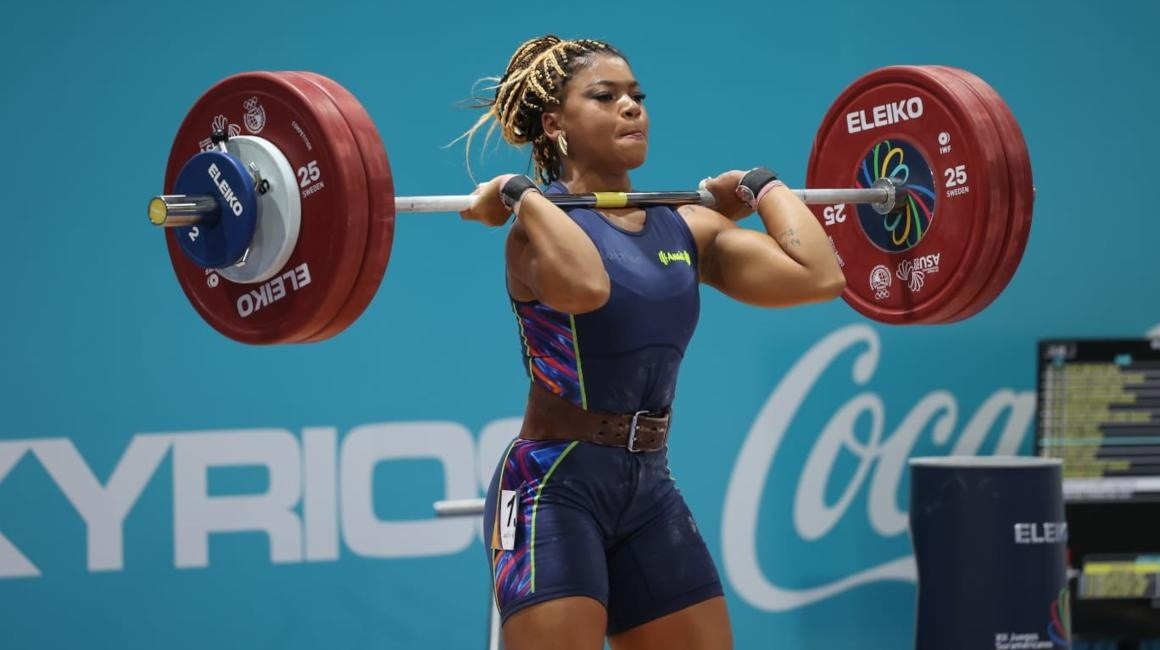 Angie Palacios, la mejor deportista femenina de Ecuador.