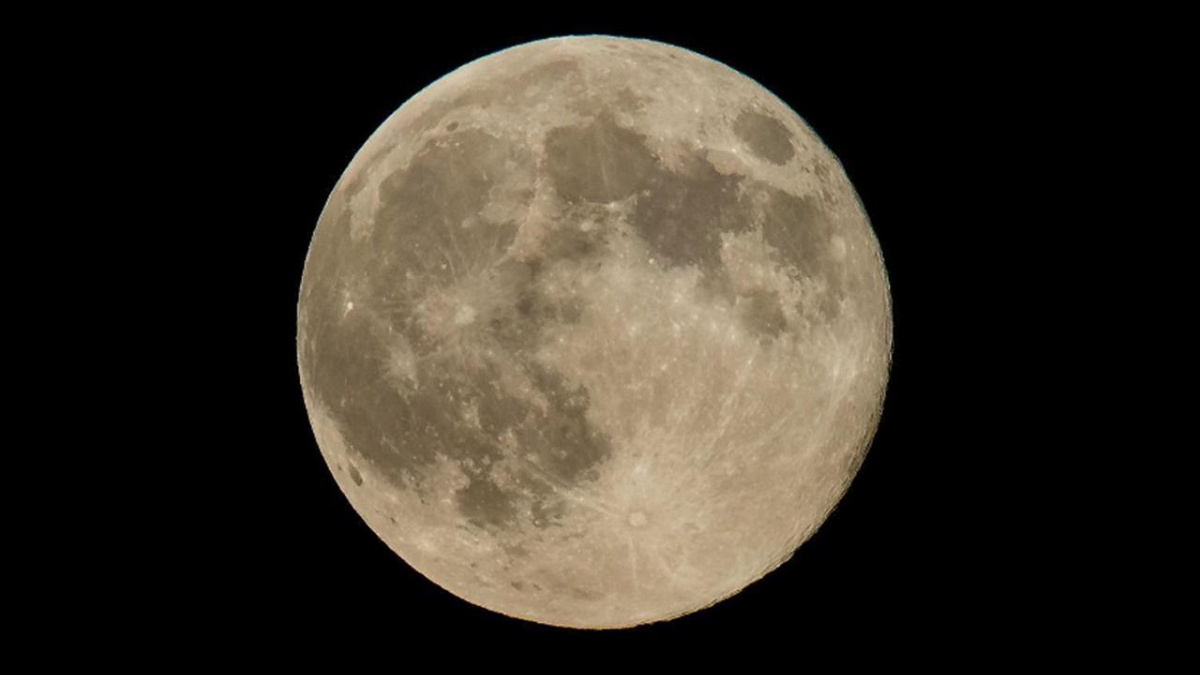 Imagen de una Superluna azul. (NASA)
