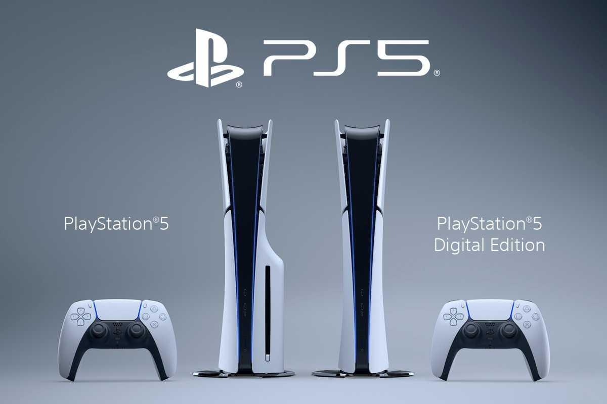 Imagen de dos nuevos modelos de PlayStation 5 (PlayStation)