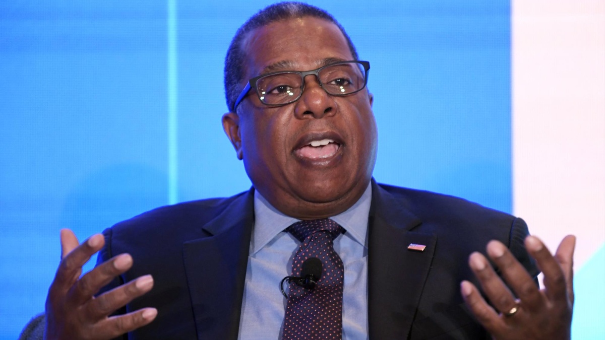 Fotografía de archivo en la que se registró al subsecretario estadounidense de Estado para Asuntos del Hemisferio Occidental, Brian Nichols. EFE/Lenin Nolly (Lenin Nolly / EFE)