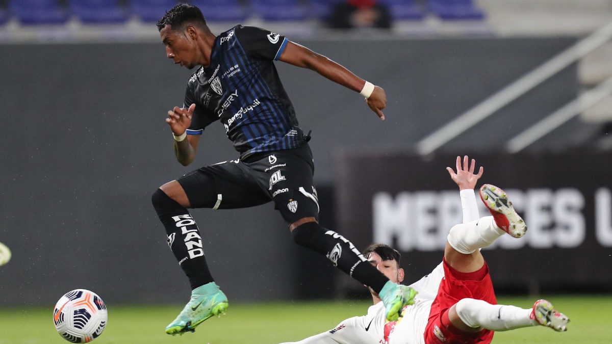 Bryan García (i) de Independiente del Valle, en una fotografía de archivo. EFE