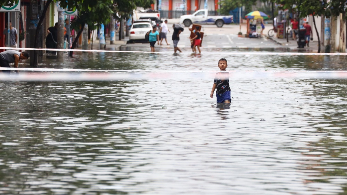 Ciertos sectores de Guayaquil son propensos a las inundaciones (Foto: César Muñoz / API)