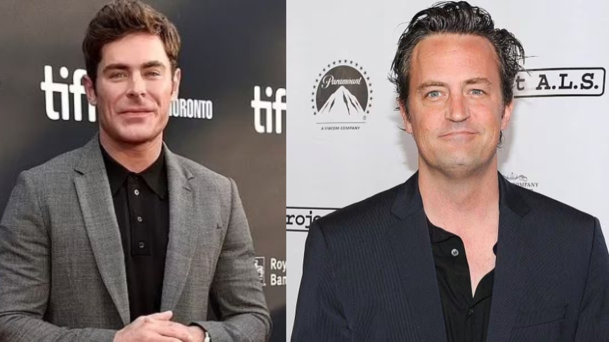 Zac Efron y Matthew Perry se conocieron por primera vez durante la grabación de la película "17 otra vez". (Redes sociales)