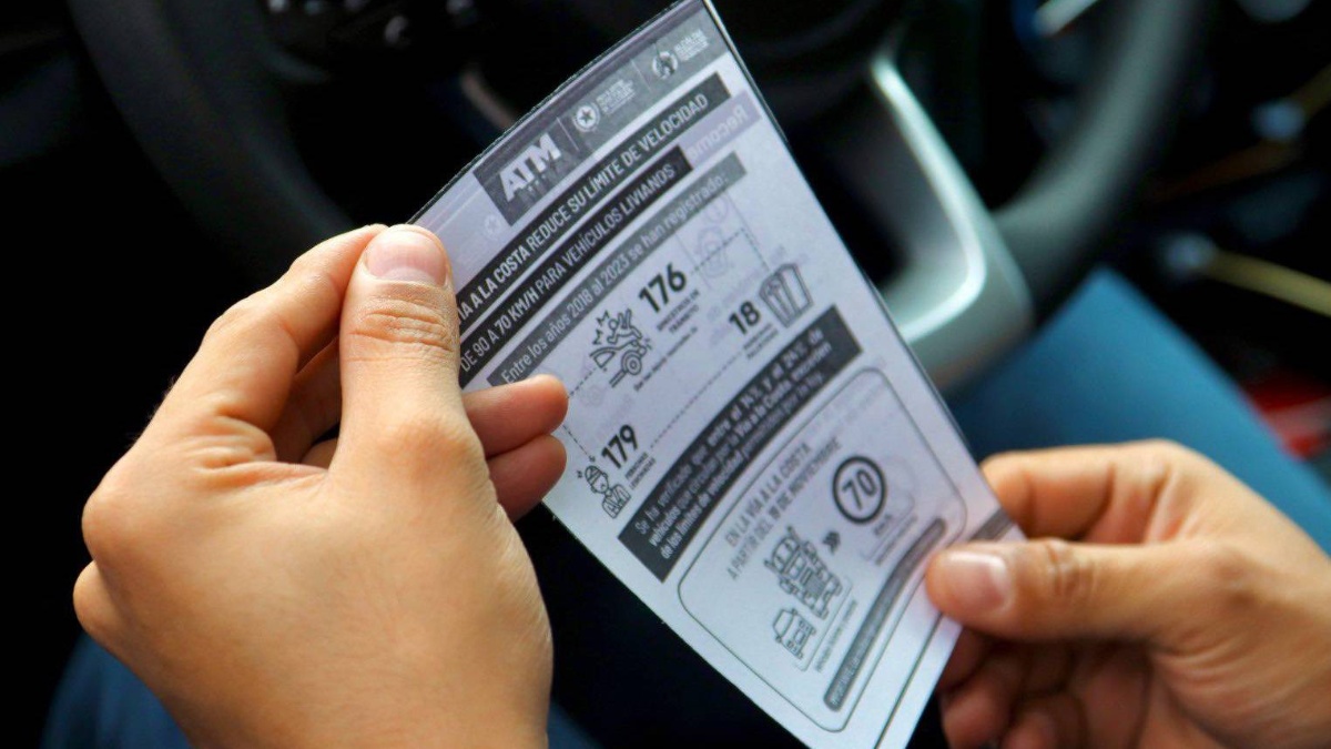 Este miércoles 22 de noviembre culminó la etapa de socialización del nuevo límite máximo para circular en esa avenida. (ATM)