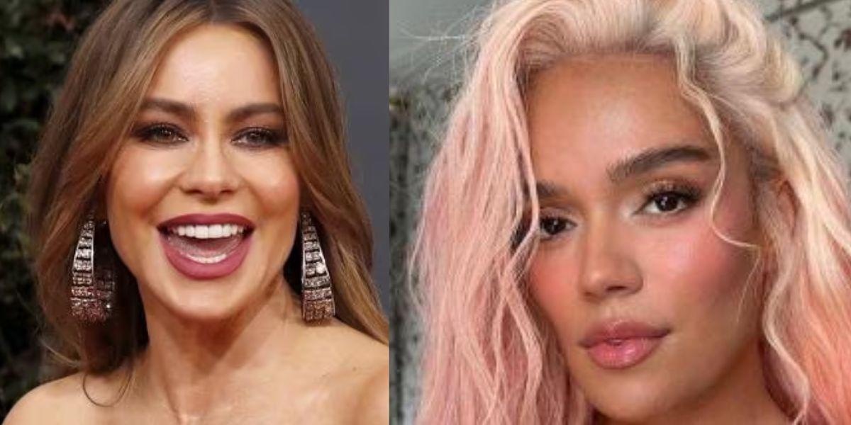 Archivo. Sofía Vergara (izquierda) y Karol G (derecha), ambas artistas de origen colombiano son reconocidas internacionalmente en la actualidad. La medalla hará su debut en la actuación en la serie protagonizada por su compatriota. (RRSS)