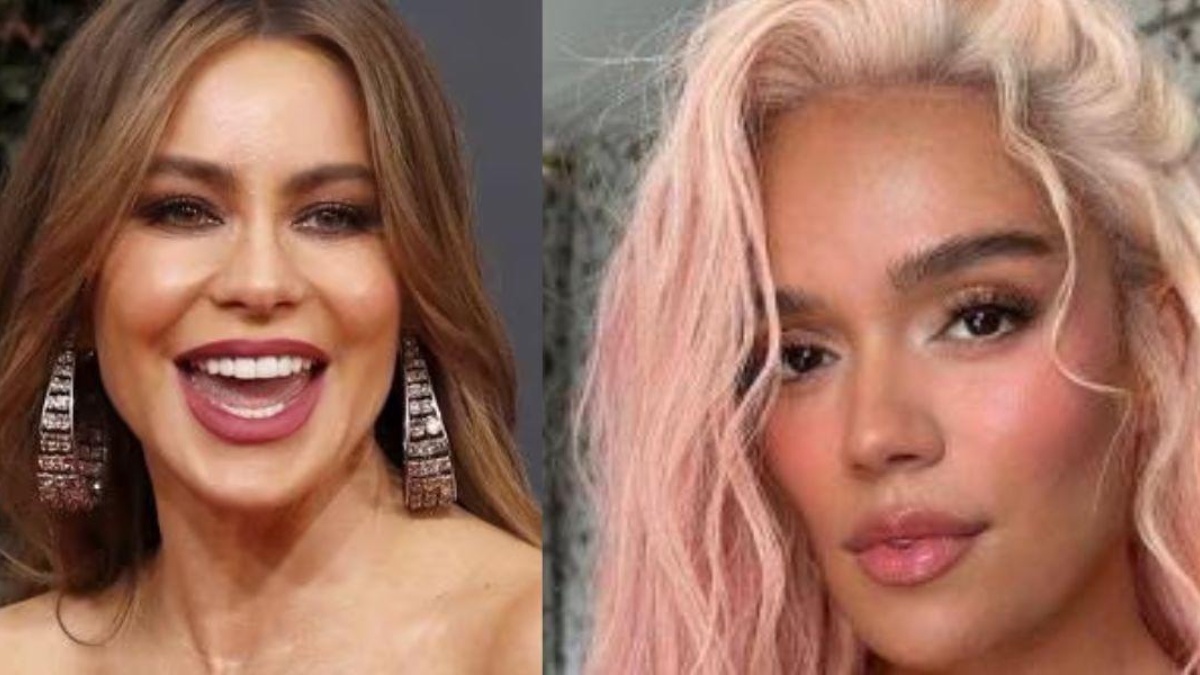 Archivo. Sofía Vergara (izquierda) y Karol G (derecha), ambas artistas de origen colombiano son reconocidas internacionalmente en la actualidad. La medalla hará su debut en la actuación en la serie protagonizada por su compatriota. (RRSS)