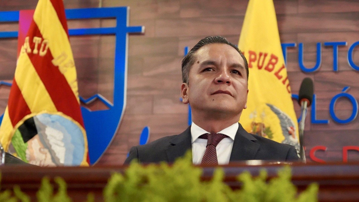 Wilman Terán durante un taller en Chimborazo (Wilman Terán)