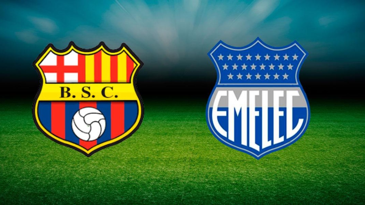 Logos de Barcelona Sporting Club y Emelec (Ecuavisa)