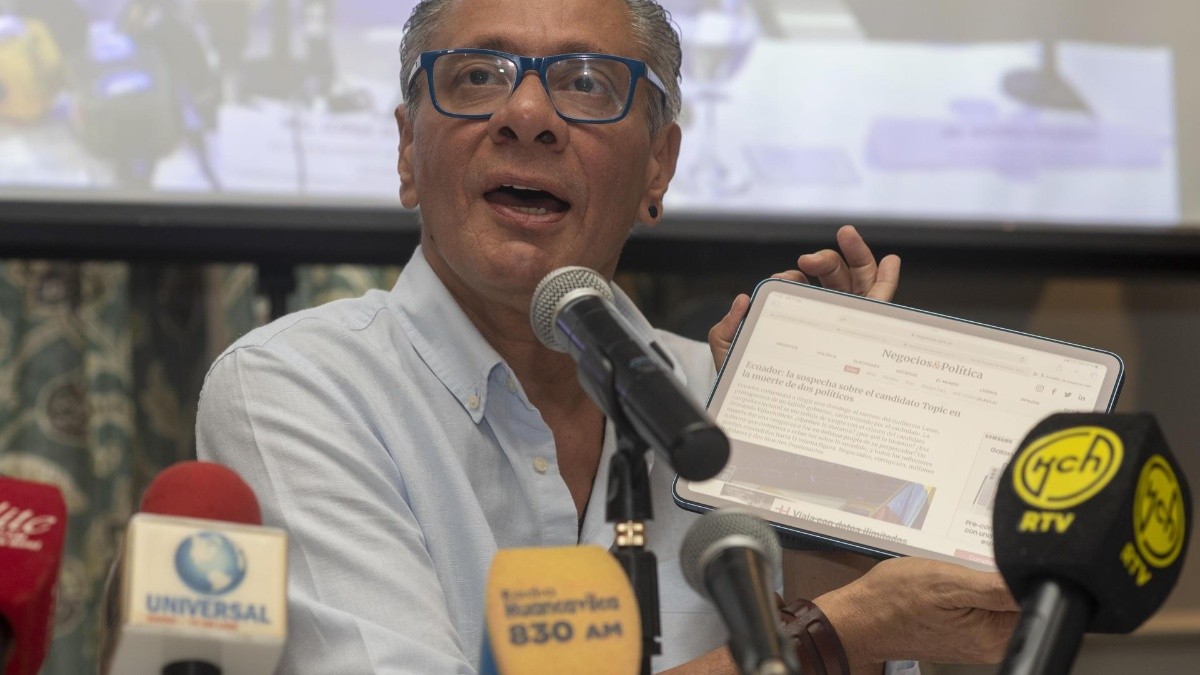 Jorge Glas, exvicepresidente de Ecuador, en una fotografía de archivo. (Mauricio Torres / EFE)
