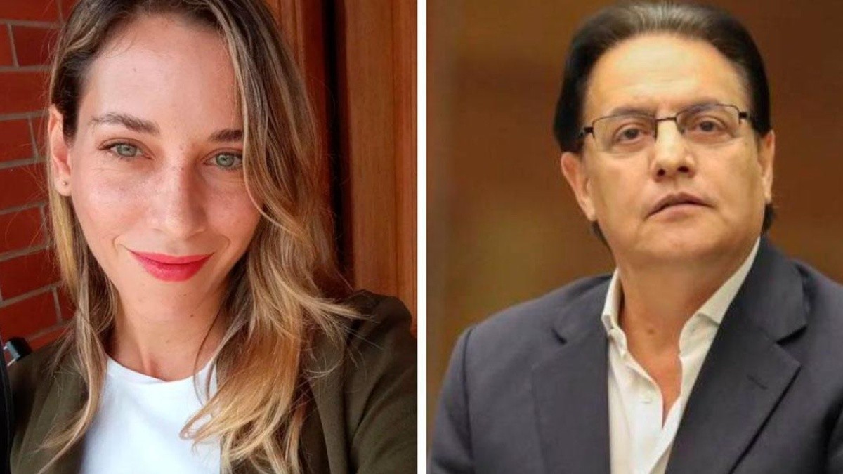 Andrea González Nader es compañera de fórmula de Fernando Alcibiades Villavicencio Valencia. (Foto: internet.)