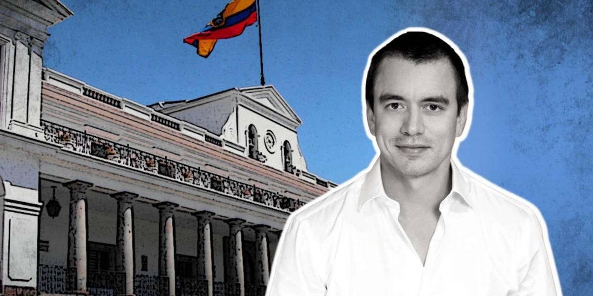 Daniel Noboa Azin candidato a la Presidencia de la República. (Portada: archivo.)