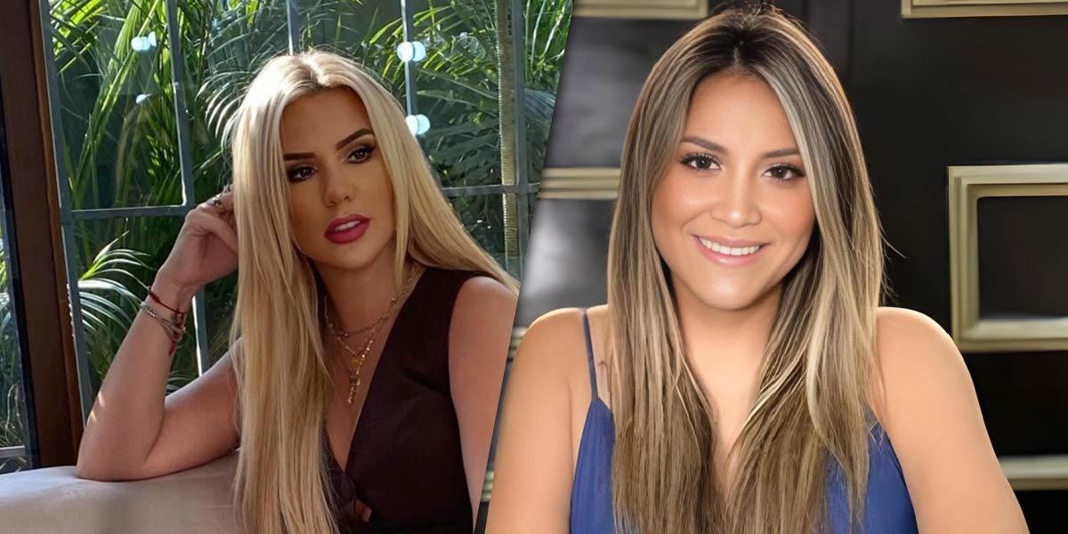 Imagen referencial de Carolina Jaume (izq.) y Mayra Salazar (der.). (Composición Ecuavisa)