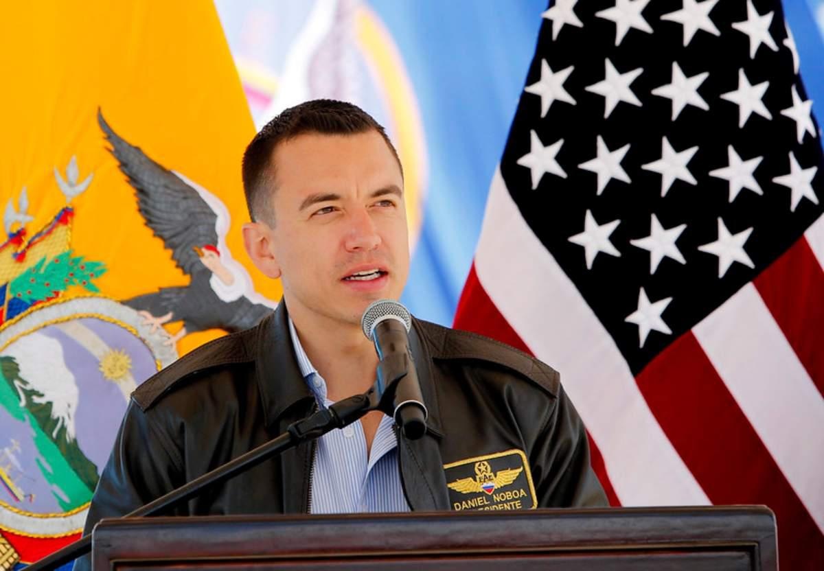 Imagen de archivo del presidente de la República, Daniel Noboa. (Flickr Presidencia)