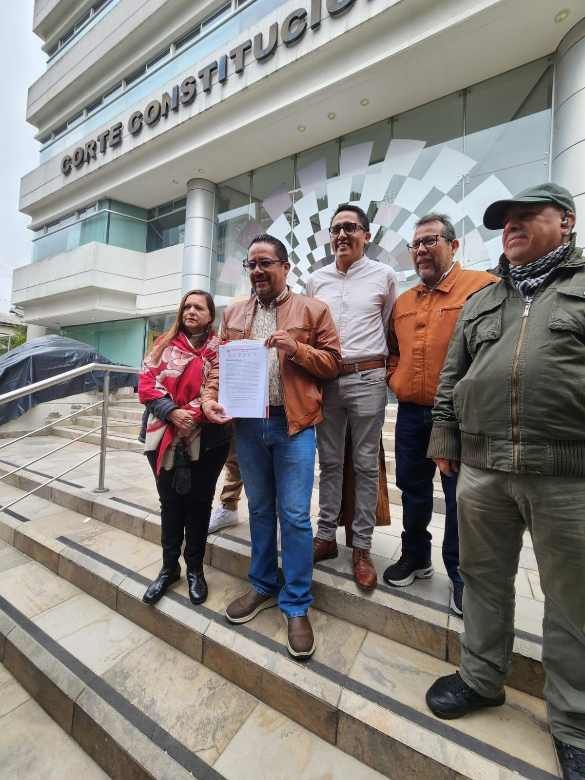 Presentación de la demanda de inconstitucionalidad en la Corte Constitucional. (El Educador)