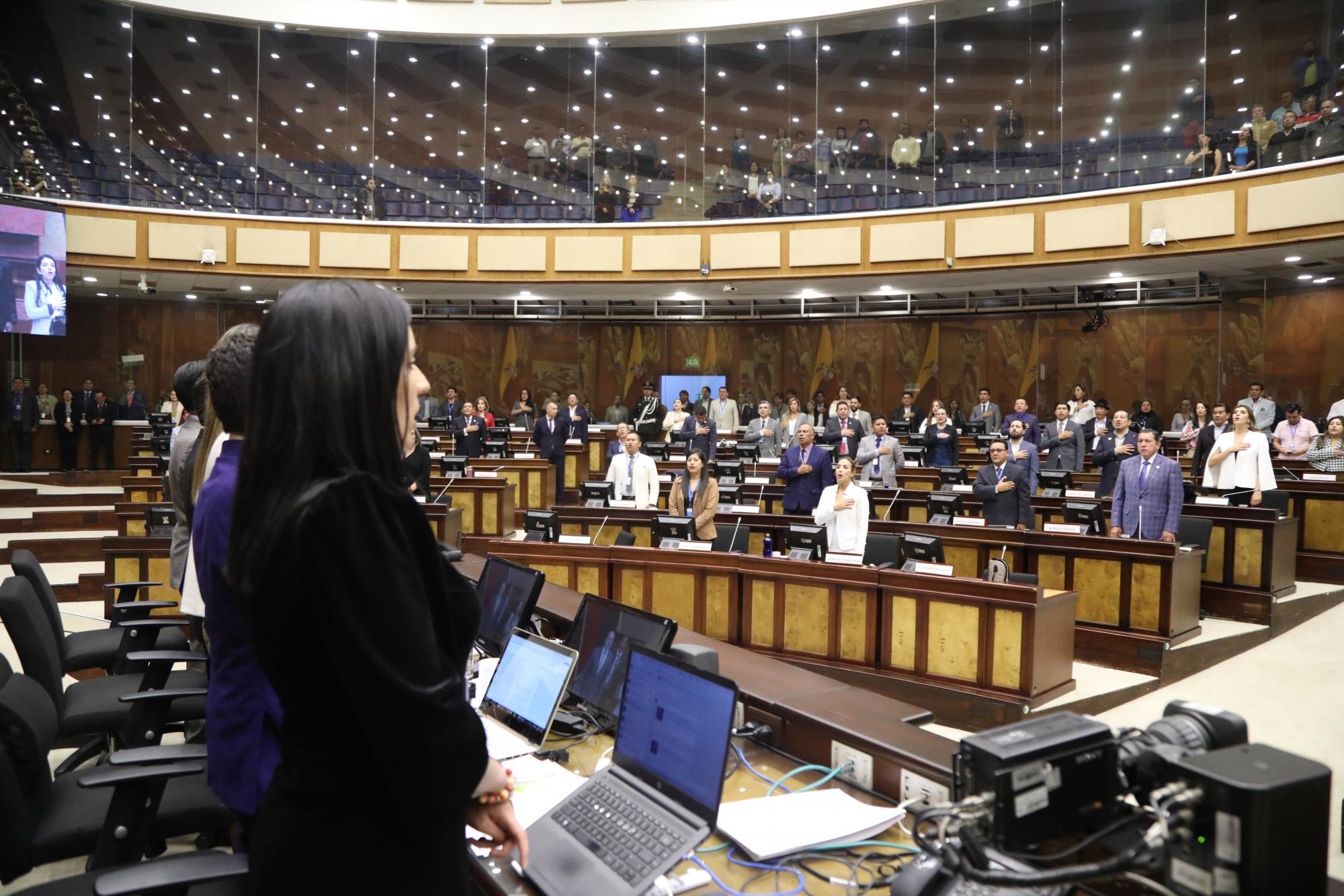 Pleno de la Asamblea Nacional al inicio de una sesión. (Flickr)