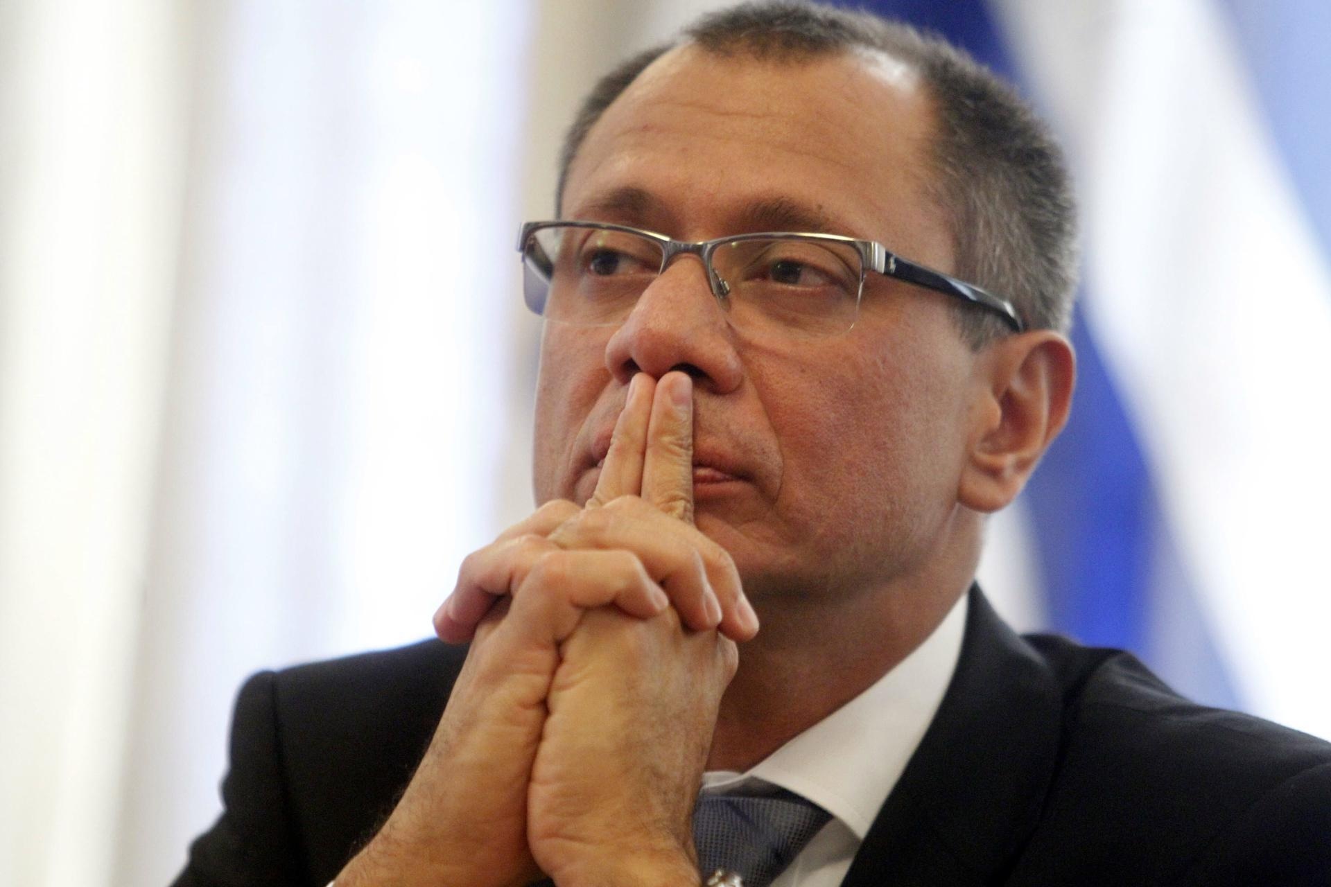 Jorge Glas, de 54 años, fue vicepresidente del Ecuador desde el 24 de mayo de 2013 hasta el 6 de enero de 2018. (EFE)