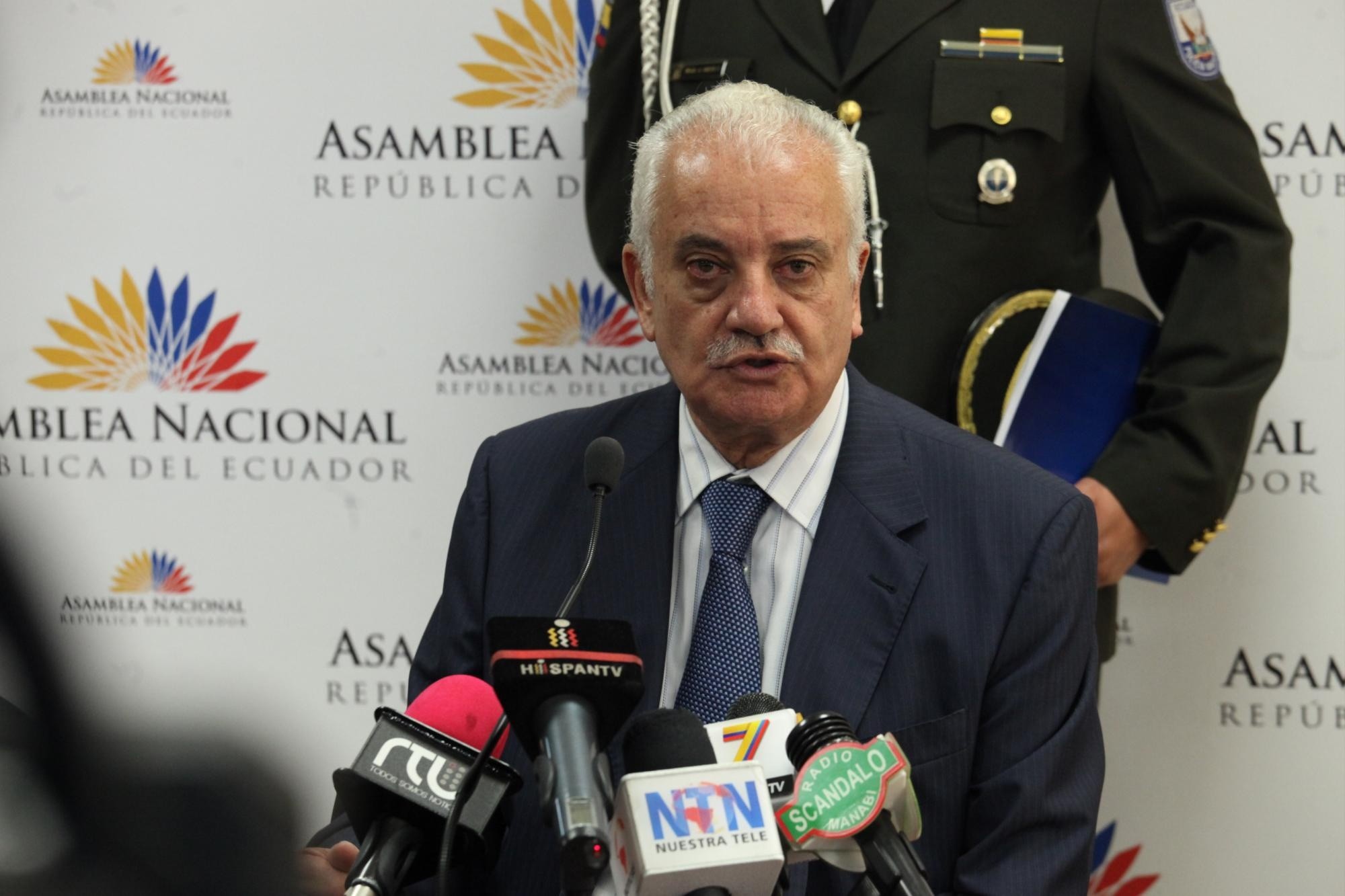 Galo Chiriboga en una foto del 30 de enero de 2014. (Flickr Asamblea)