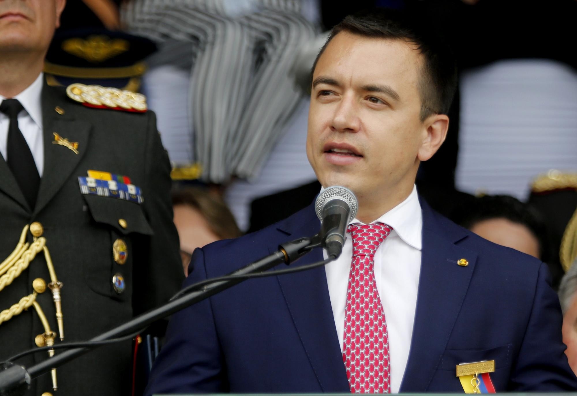 Danil Noboa en un evento, en fotografía de archivo. (Flickr Presidencia.)