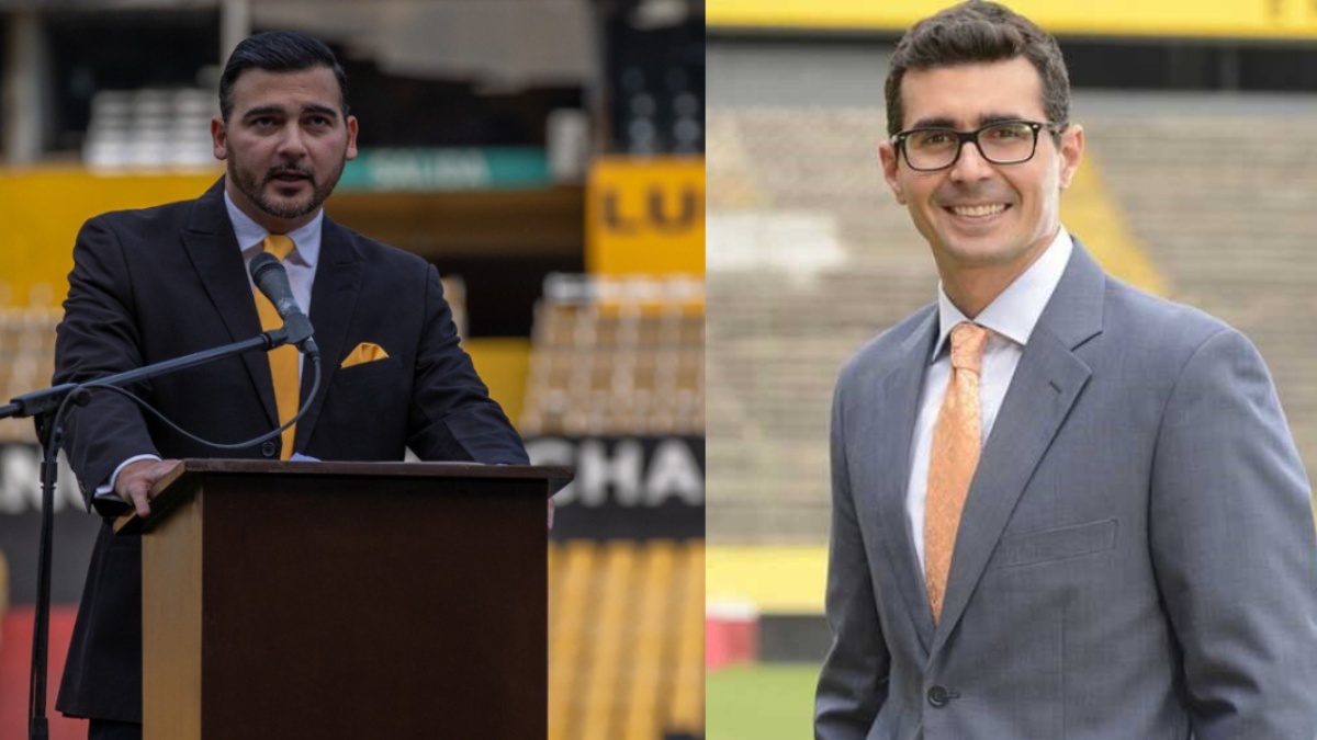 Antonio Álvarez, candidato a la presidencia de Barcelona SC, declaró que nunca perdonará al ministro del Deporte, Andrés Guschmer. (Archivo)